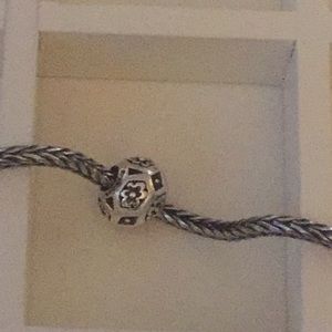 Authentic Trollbeads, silver. Zanzibar